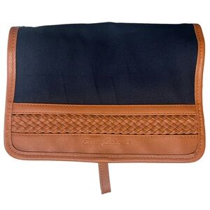 NWT Tommy Bahama Navy Blue Travel Kit/ Toiletry Bag